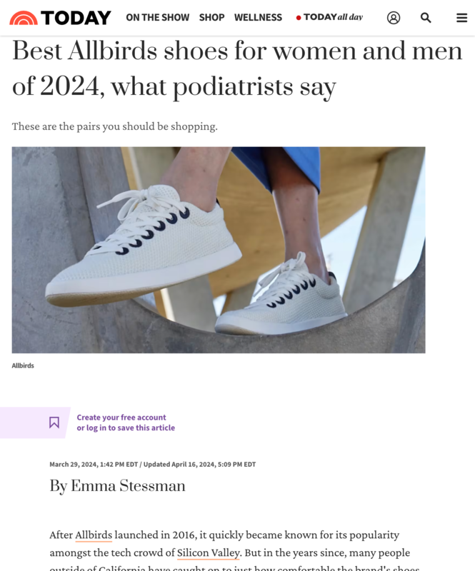 Best Allbirds shoes for women and men of 2024, what podiatrists say