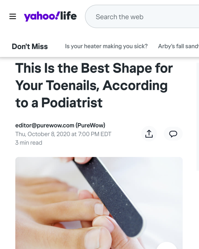 Best Shape for Toenails According to Podiatrist