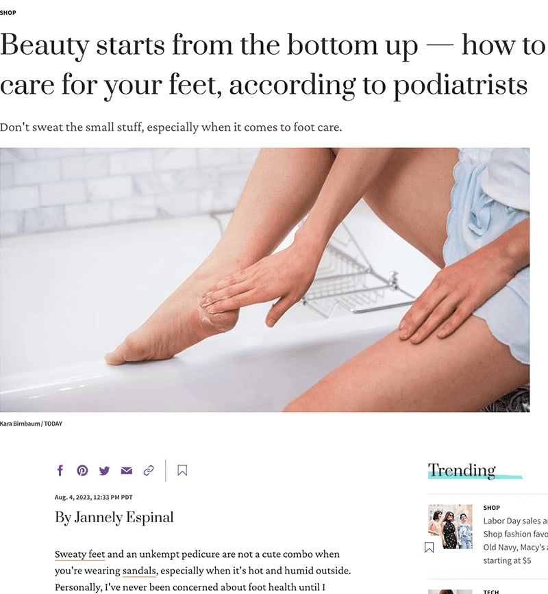 Foot-Care Products Podiatrists Use On Themselves