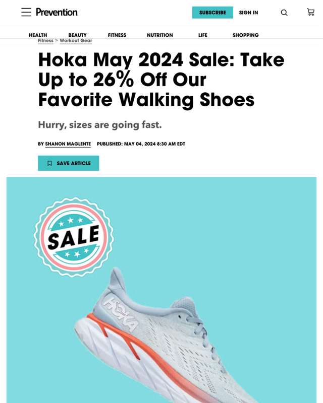 HOKA Sale May 2024